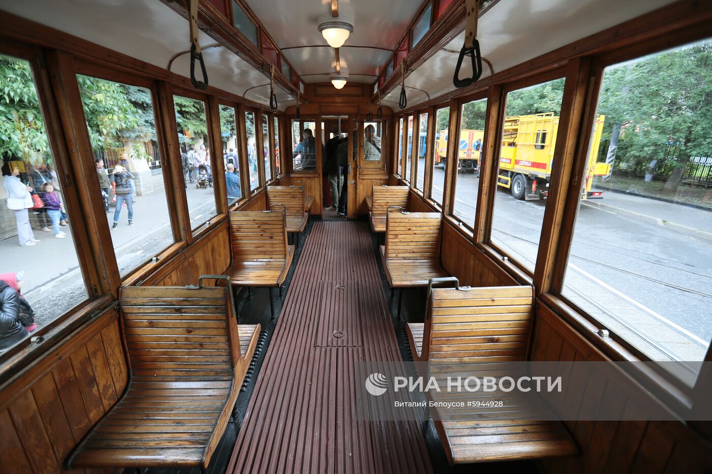 Парад трамваев в Москве