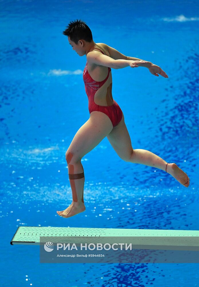 Чемпионат мира FINA 2019. Прыжки в воду. Женщины. Трамплин 1 м
