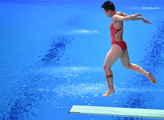 Чемпионат мира FINA 2019. Прыжки в воду. Женщины. Трамплин 1 м