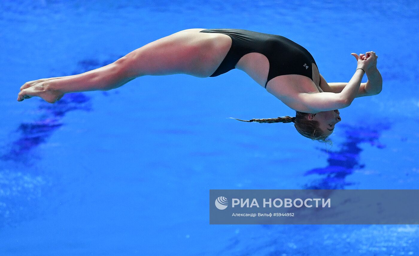 Чемпионат мира FINA 2019. Прыжки в воду. Женщины. Трамплин 1 м