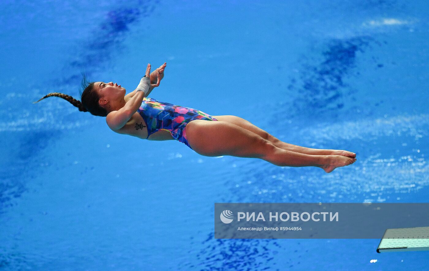 Чемпионат мира FINA 2019. Прыжки в воду. Женщины. Трамплин 1 м