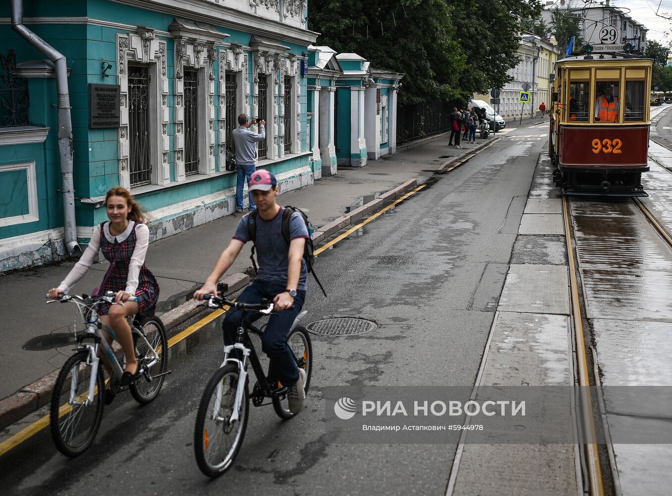 Парад трамваев в Москве