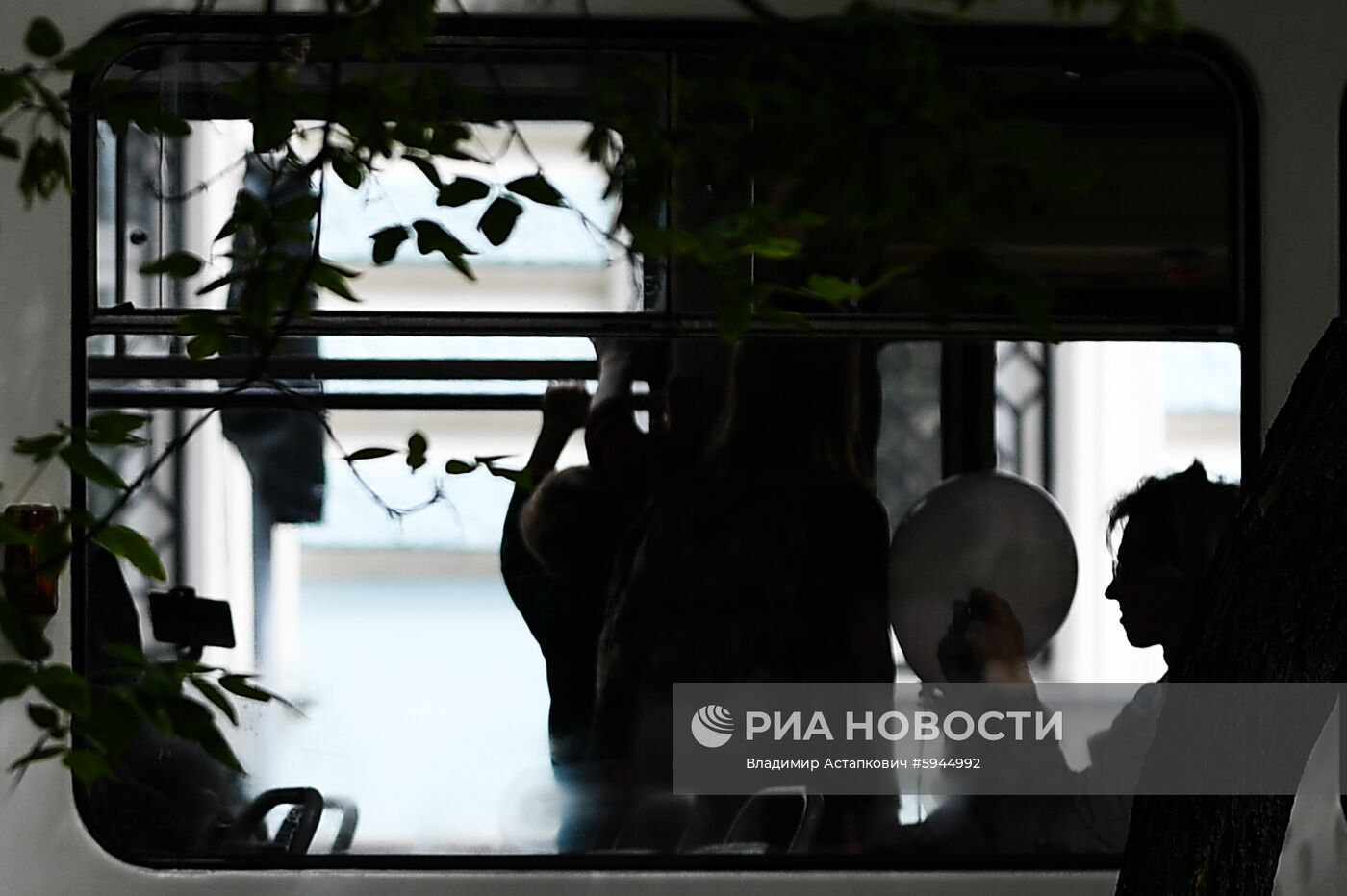 Парад трамваев в Москве