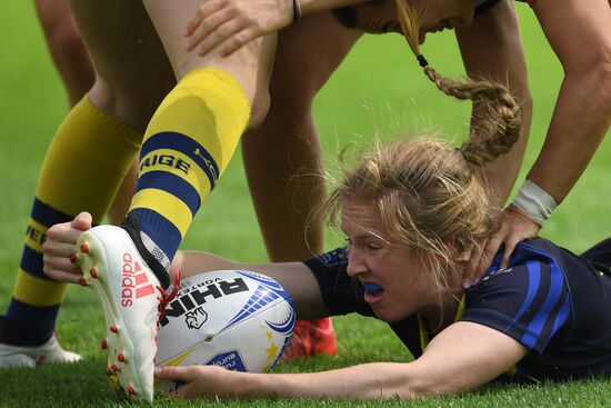 Регби-7. Женщины. Олимпийский отборочный турнир. Первый день