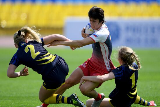 Регби-7. Женщины. Олимпийский отборочный турнир. Первый день