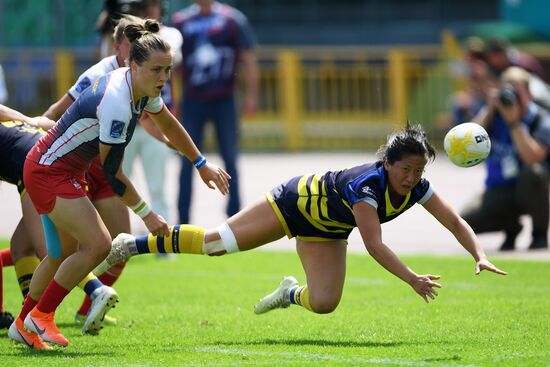 Регби-7. Женщины. Олимпийский отборочный турнир. Первый день