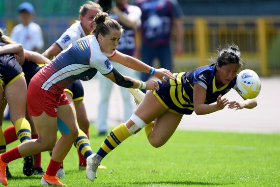 Регби-7. Женщины. Олимпийский отборочный турнир. Первый день