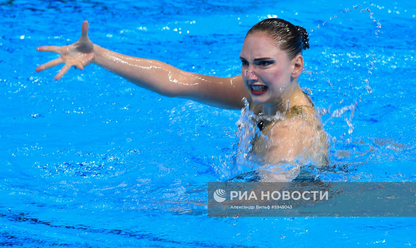 Чемпионат мира FINA 2019. Синхронное плавание. Соло. Техническая программа