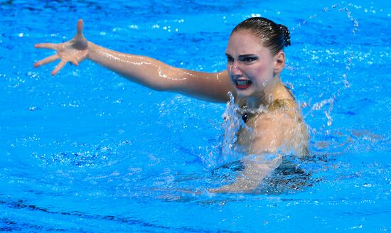 Чемпионат мира FINA 2019. Синхронное плавание. Соло. Техническая программа