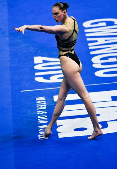 Чемпионат мира FINA 2019. Синхронное плавание. Соло. Техническая программа