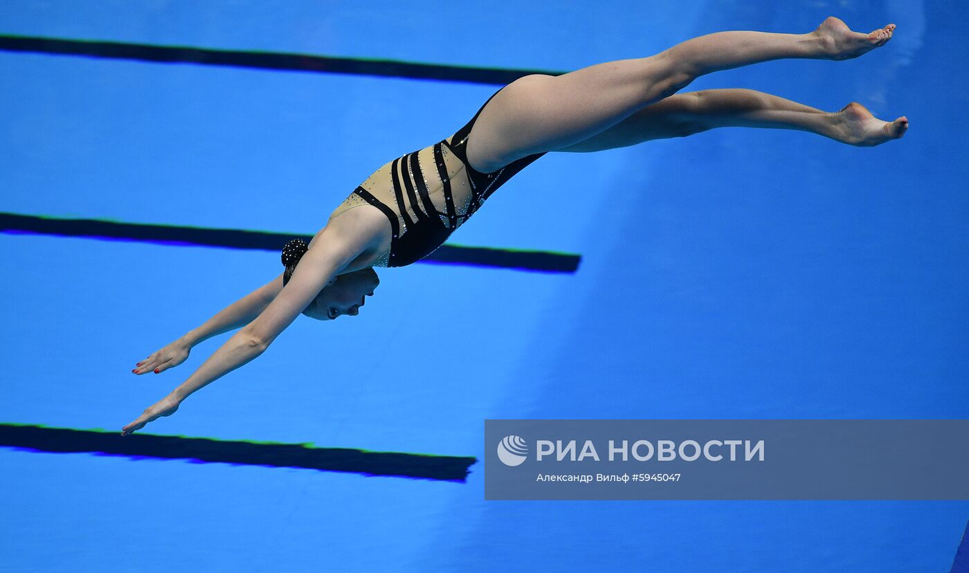 Чемпионат мира FINA 2019. Синхронное плавание. Соло. Техническая программа