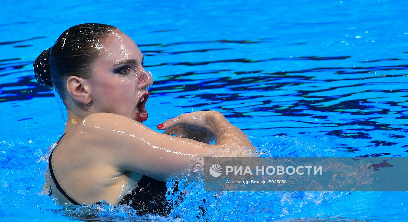 Чемпионат мира FINA 2019. Синхронное плавание. Соло. Техническая программа