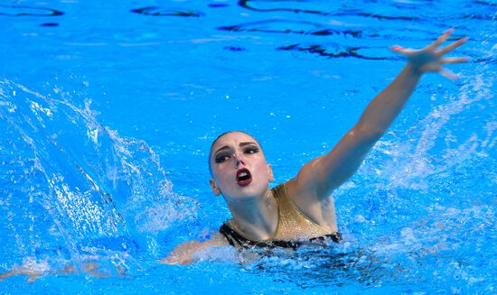 Чемпионат мира FINA 2019. Синхронное плавание. Соло. Техническая программа