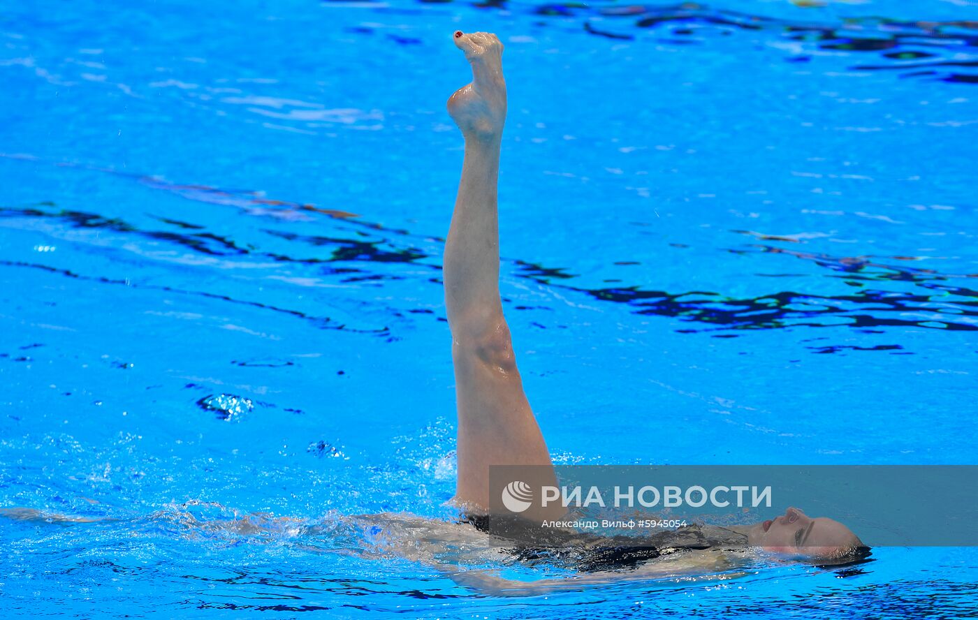 Чемпионат мира FINA 2019. Синхронное плавание. Соло. Техническая программа