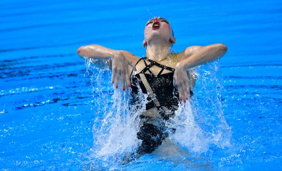 Чемпионат мира FINA 2019. Синхронное плавание. Соло. Техническая программа