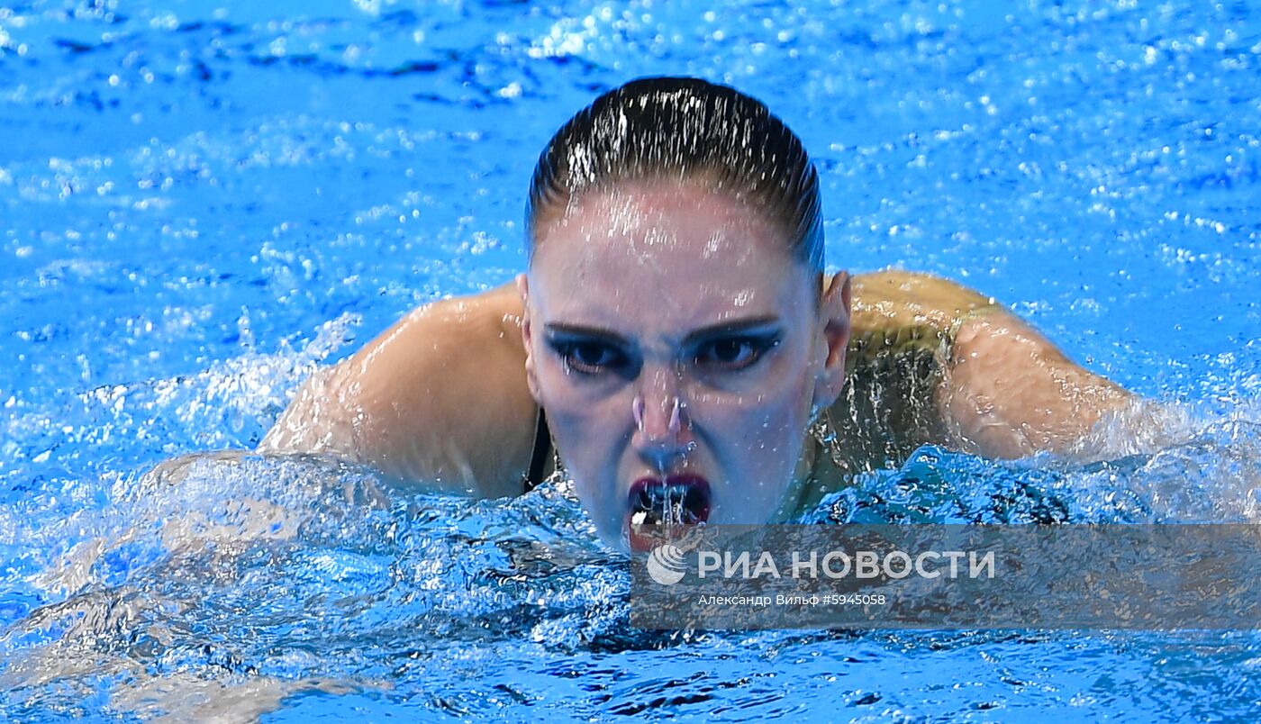Чемпионат мира FINA 2019. Синхронное плавание. Соло. Техническая программа