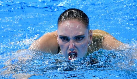 Чемпионат мира FINA 2019. Синхронное плавание. Соло. Техническая программа
