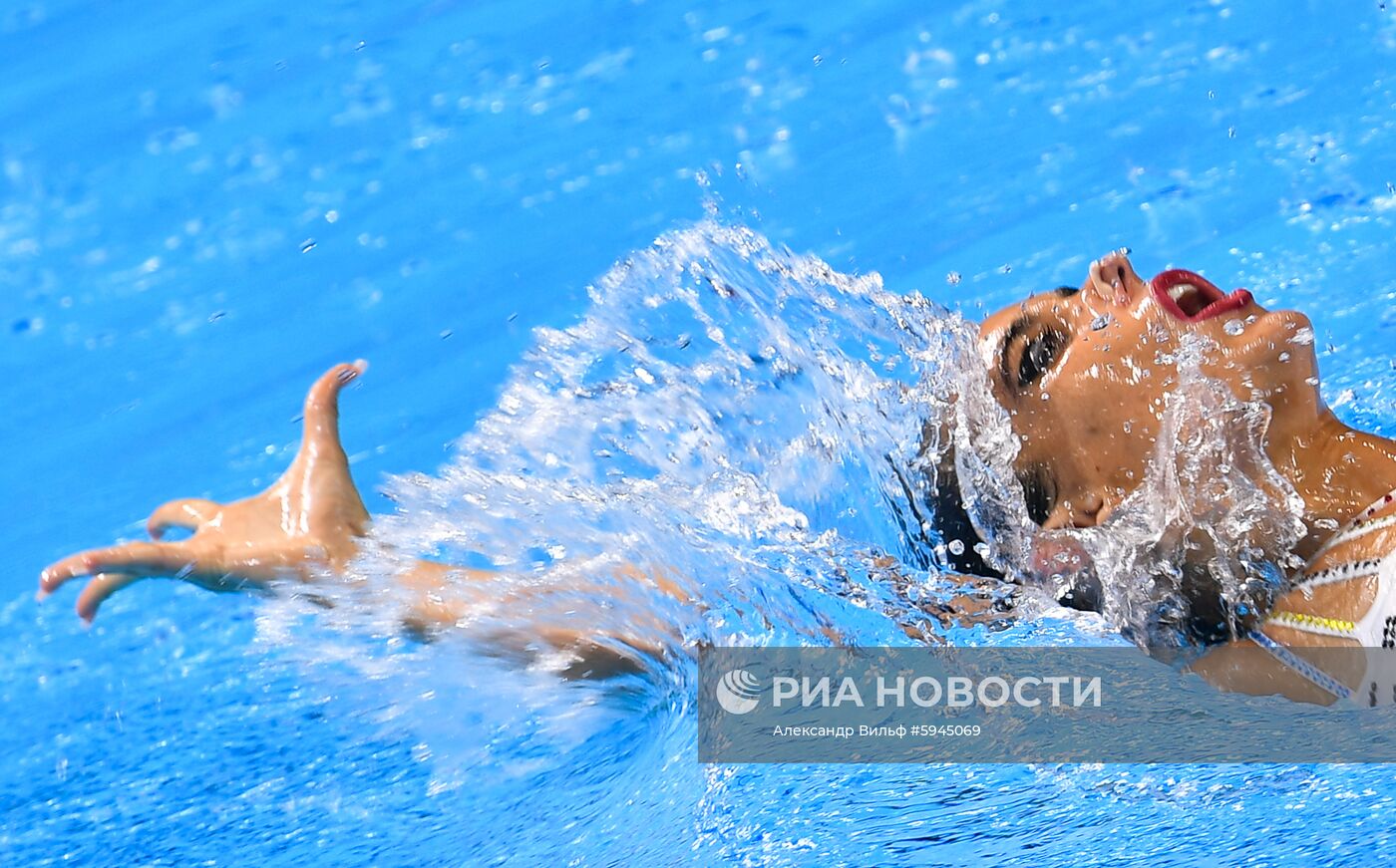 Чемпионат мира FINA 2019. Синхронное плавание. Соло. Техническая программа