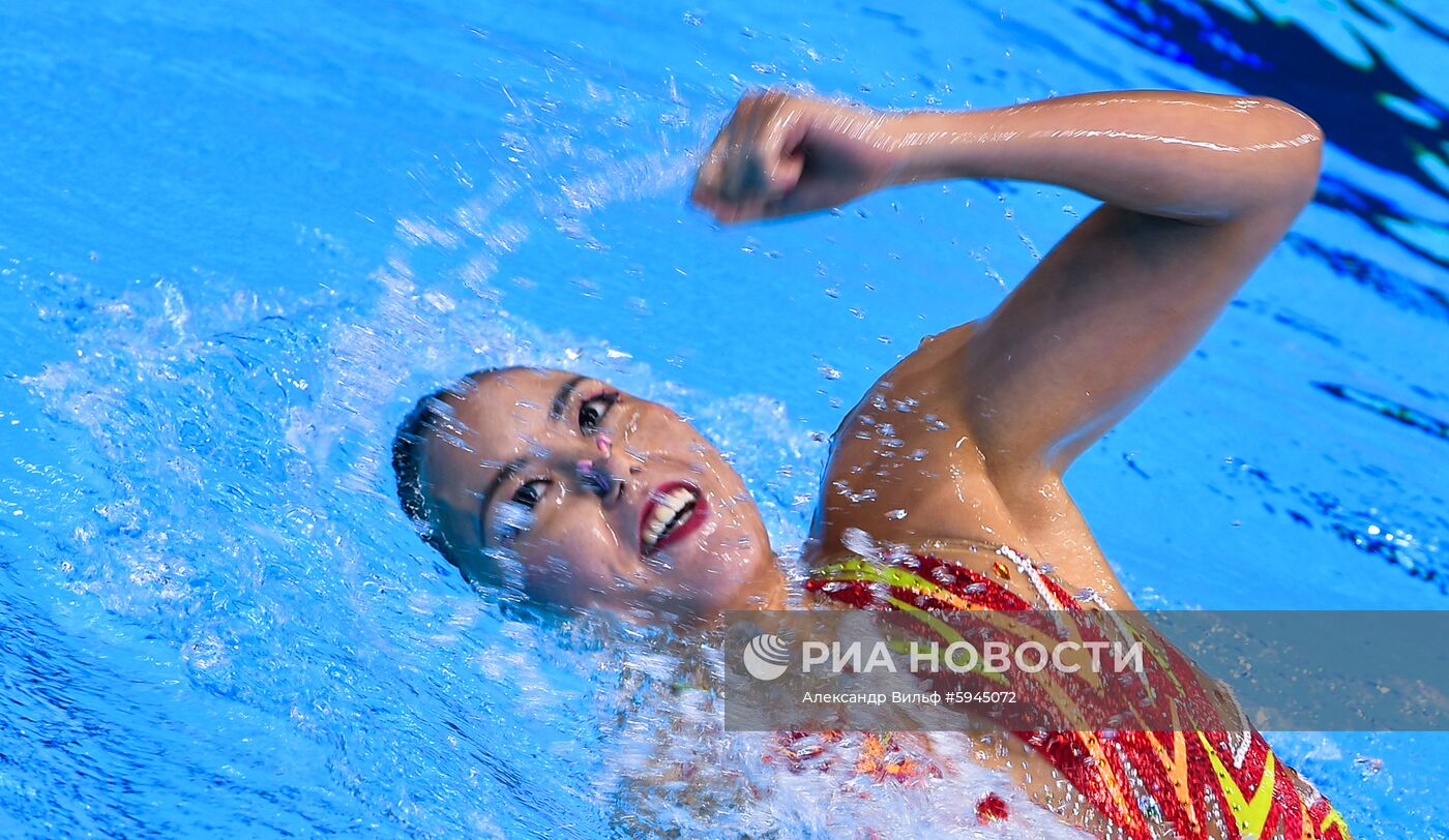 Чемпионат мира FINA 2019. Синхронное плавание. Соло. Техническая программа
