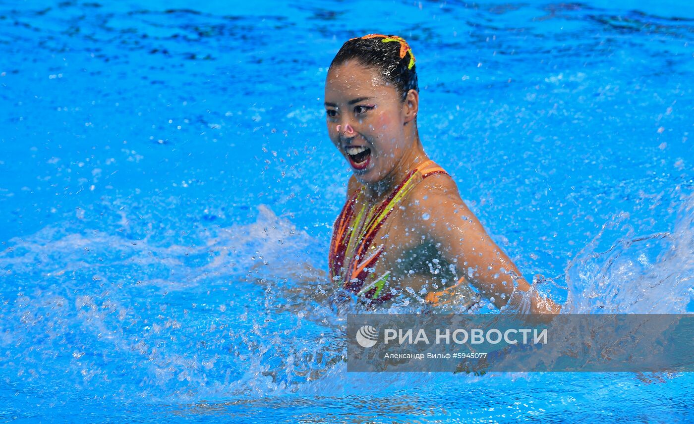 Чемпионат мира FINA 2019. Синхронное плавание. Соло. Техническая программа