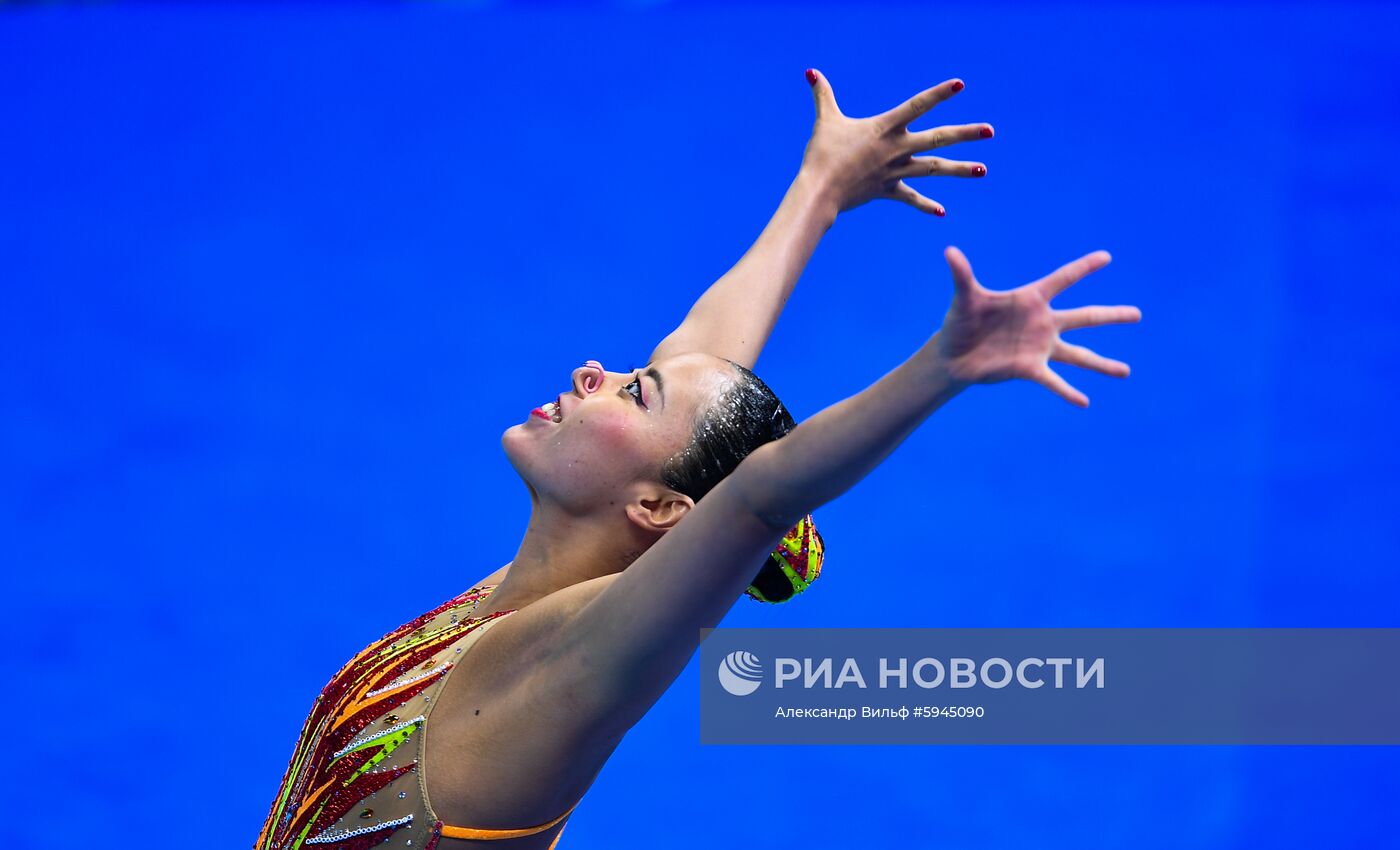 Чемпионат мира FINA 2019. Синхронное плавание. Соло. Техническая программа