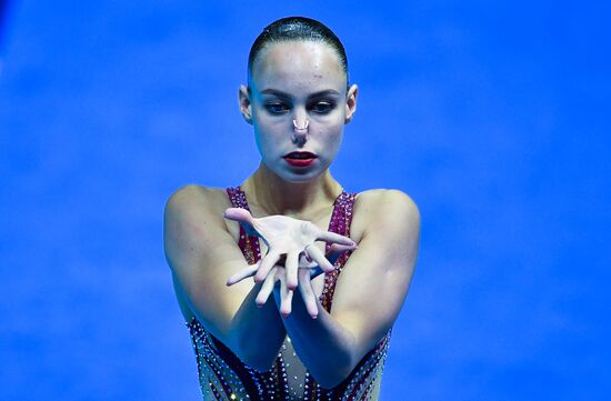 Чемпионат мира FINA 2019. Синхронное плавание. Соло. Техническая программа