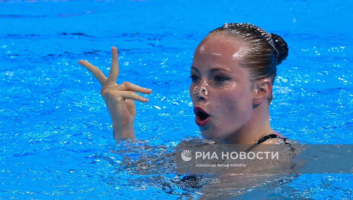 Чемпионат мира FINA 2019. Синхронное плавание. Соло. Техническая программа