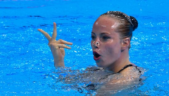 Чемпионат мира FINA 2019. Синхронное плавание. Соло. Техническая программа