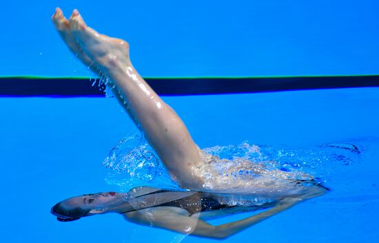 Чемпионат мира FINA 2019. Синхронное плавание. Соло. Техническая программа