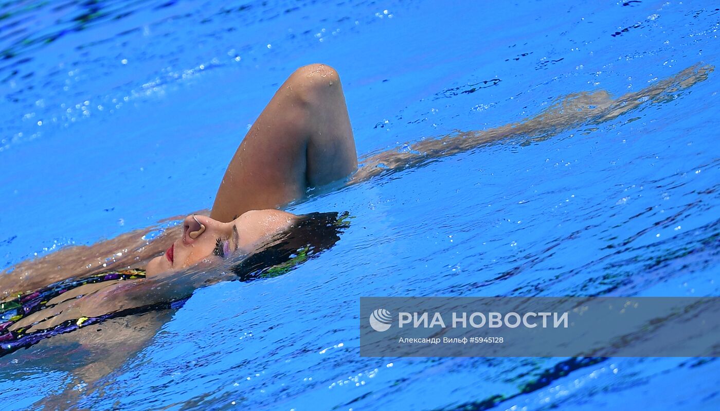 Чемпионат мира FINA 2019. Синхронное плавание. Соло. Техническая программа