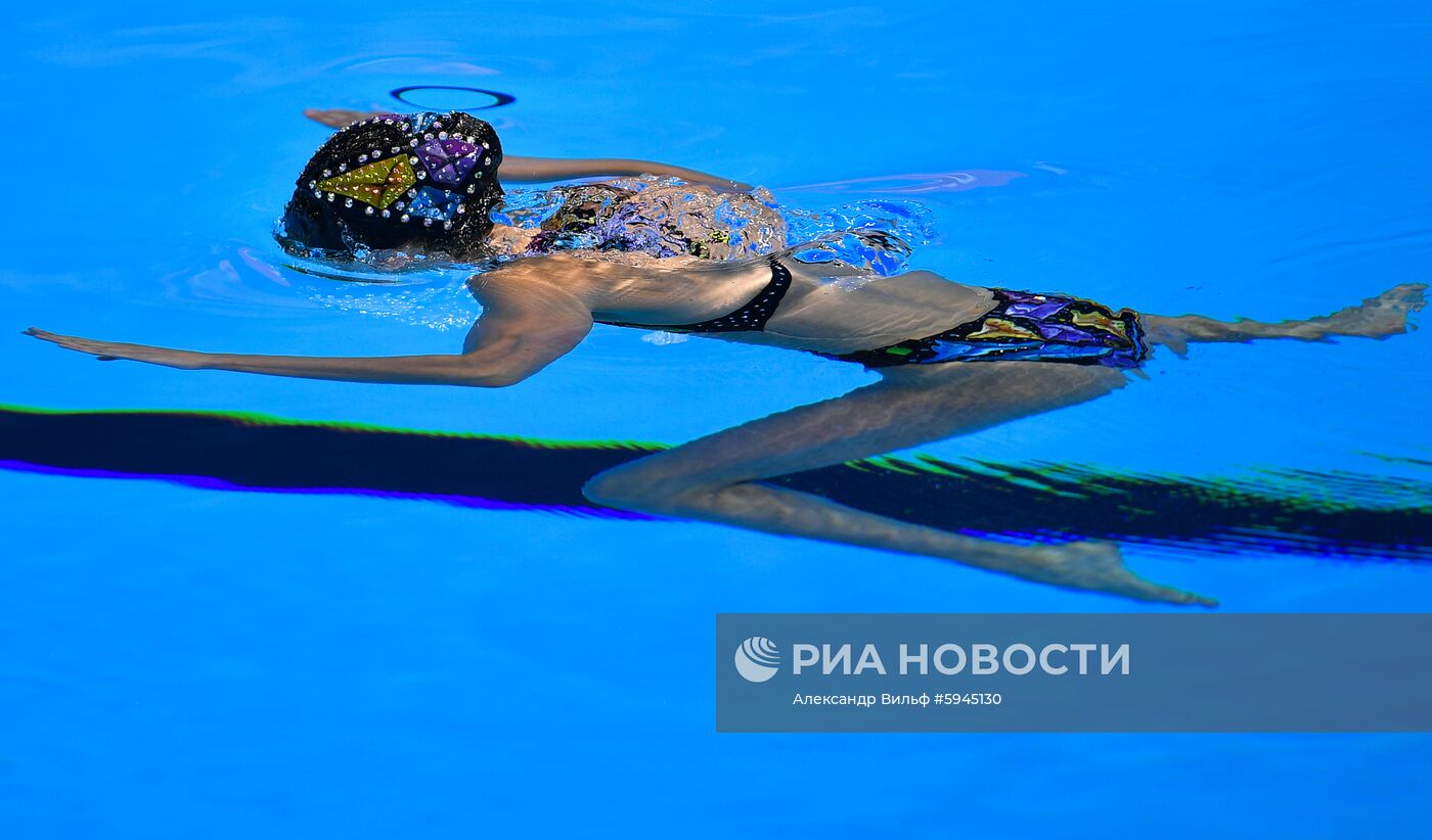 Чемпионат мира FINA 2019. Синхронное плавание. Соло. Техническая программа