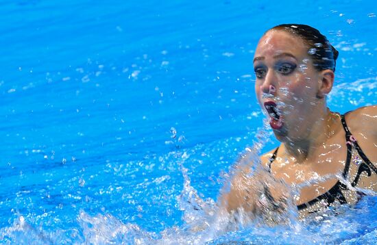 Чемпионат мира FINA 2019. Синхронное плавание. Соло. Техническая программа