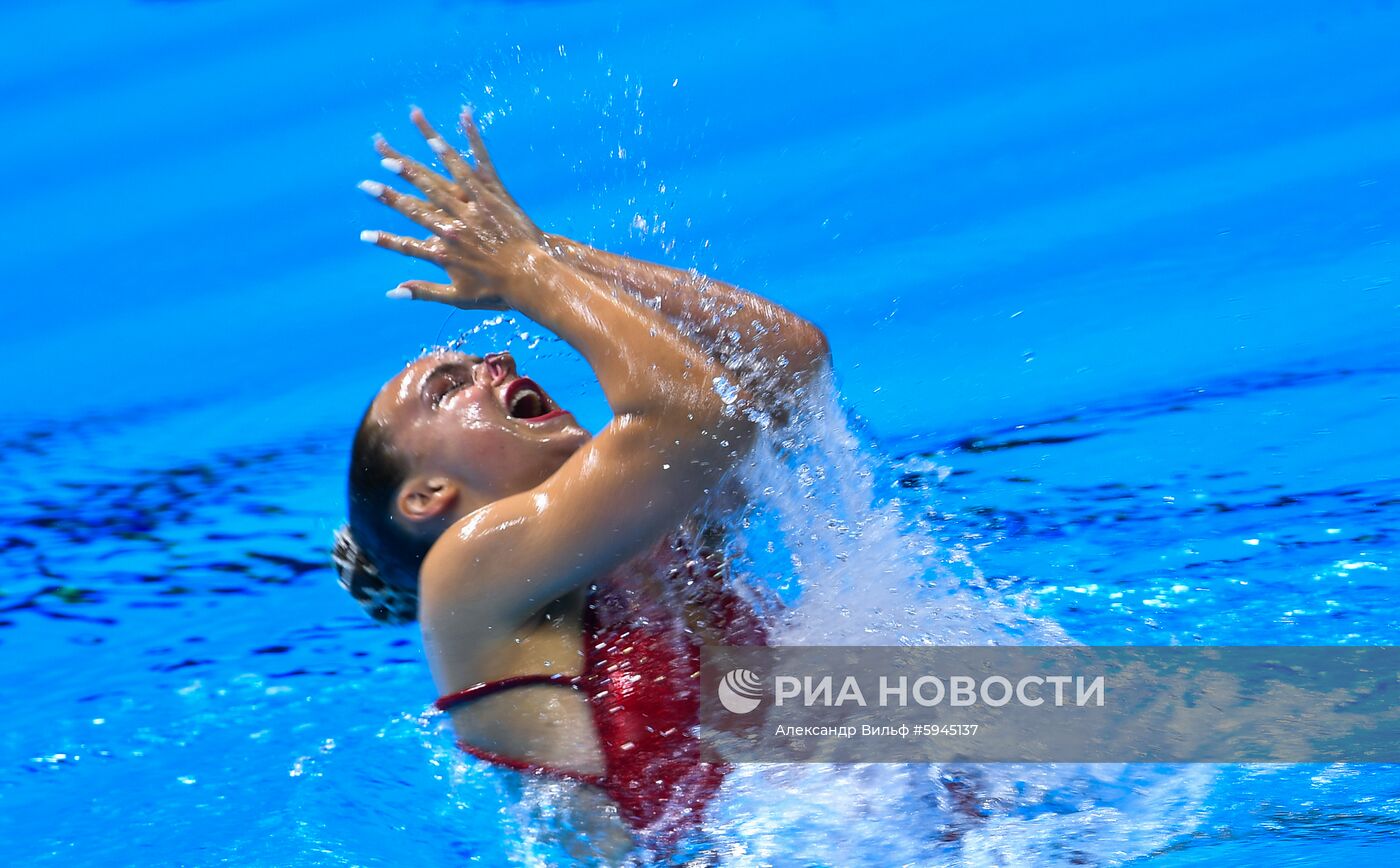 Чемпионат мира FINA 2019. Синхронное плавание. Соло. Техническая программа