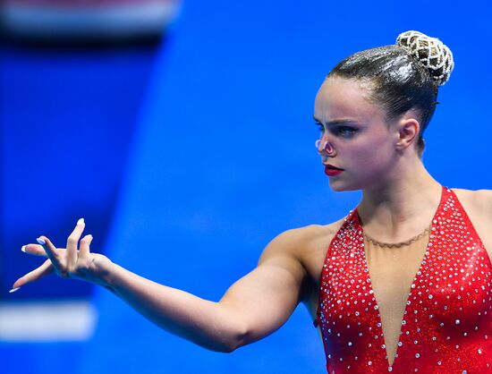 Чемпионат мира FINA 2019. Синхронное плавание. Соло. Техническая программа