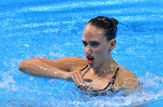 Чемпионат мира FINA 2019. Синхронное плавание. Соло. Техническая программа