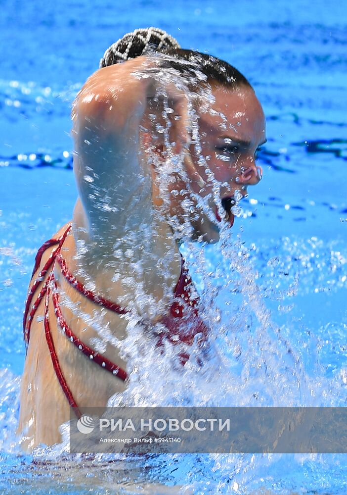 Чемпионат мира FINA 2019. Синхронное плавание. Соло. Техническая программа