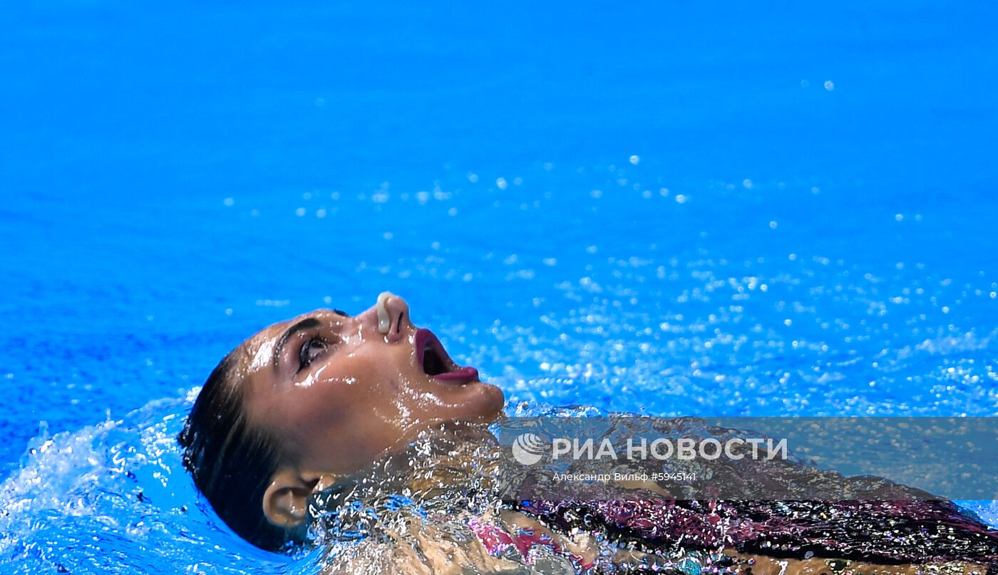Чемпионат мира FINA 2019. Синхронное плавание. Соло. Техническая программа