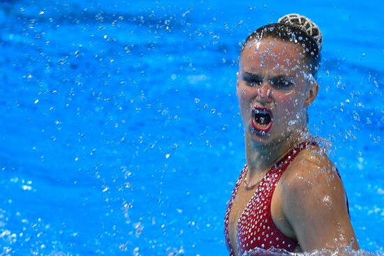 Чемпионат мира FINA 2019. Синхронное плавание. Соло. Техническая программа