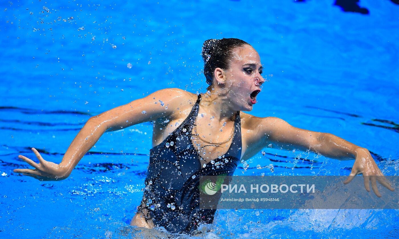 Чемпионат мира FINA 2019. Синхронное плавание. Соло. Техническая программа