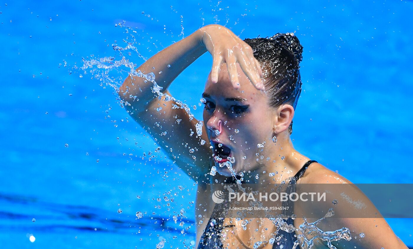 Чемпионат мира FINA 2019. Синхронное плавание. Соло. Техническая программа
