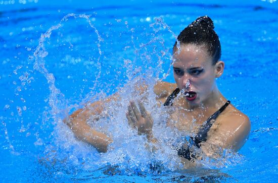 Чемпионат мира FINA 2019. Синхронное плавание. Соло. Техническая программа