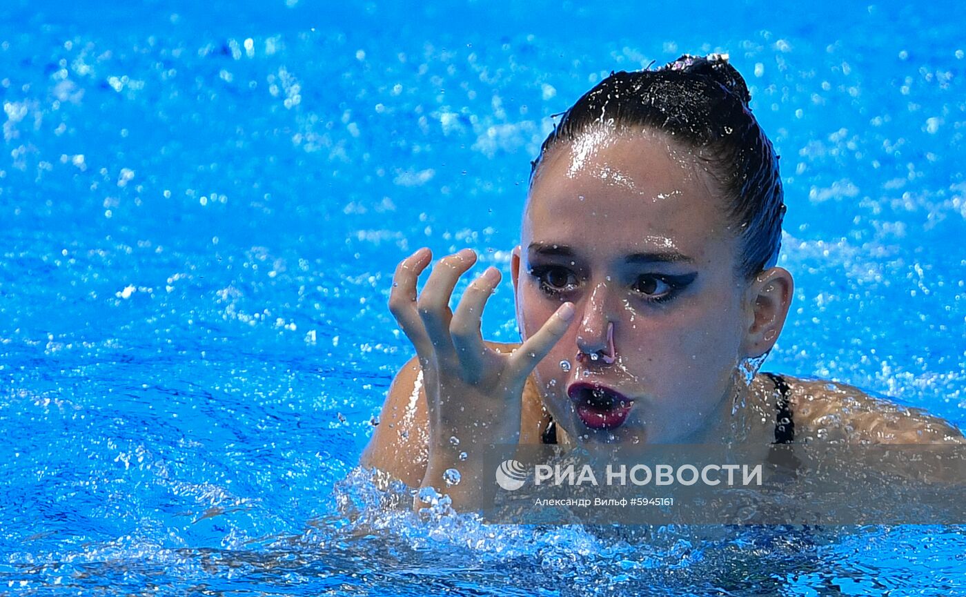 Чемпионат мира FINA 2019. Синхронное плавание. Соло. Техническая программа