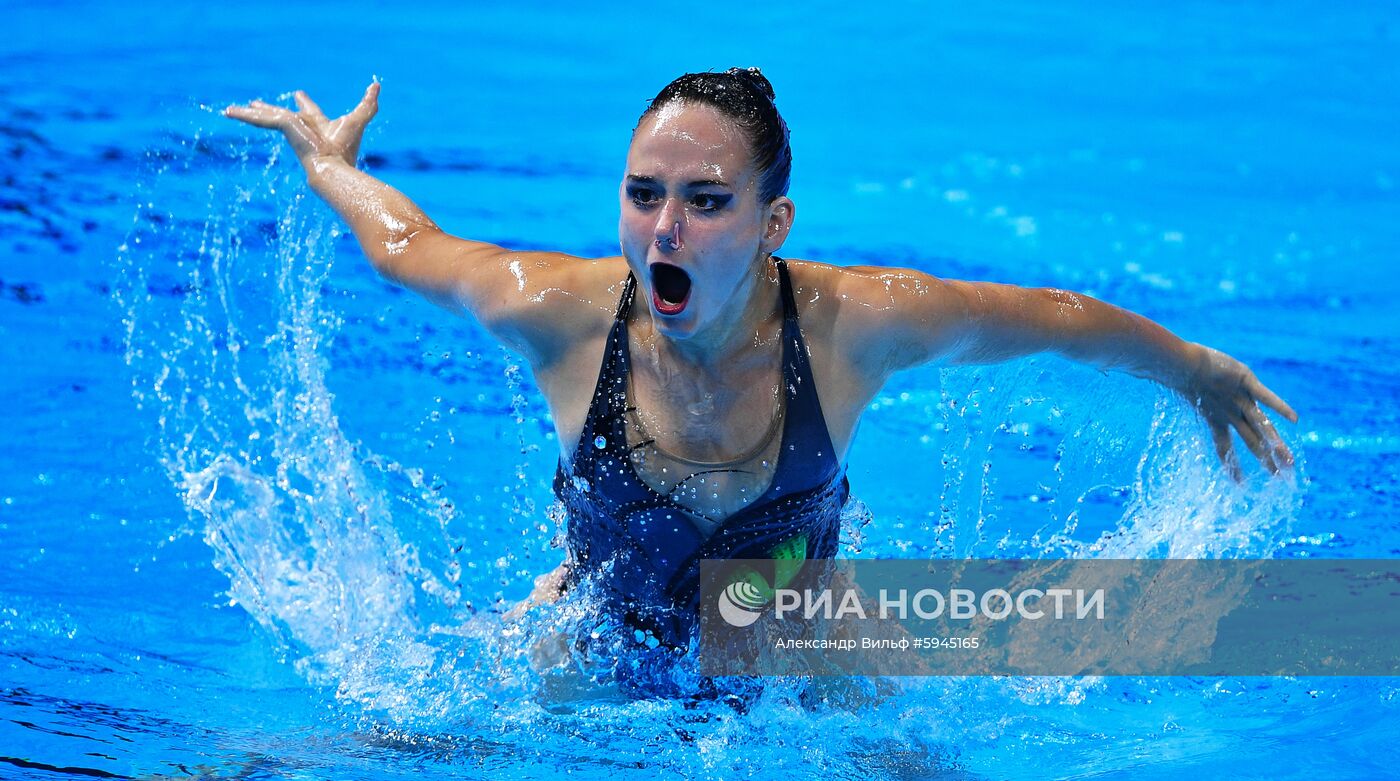 Чемпионат мира FINA 2019. Синхронное плавание. Соло. Техническая программа
