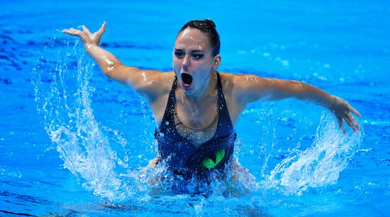 Чемпионат мира FINA 2019. Синхронное плавание. Соло. Техническая программа