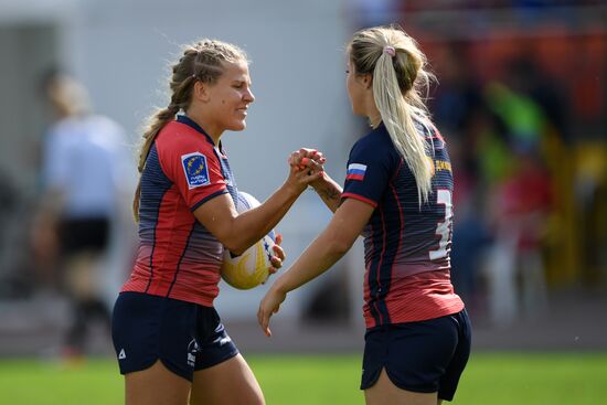 Регби-7. Женщины. Олимпийский отборочный турнир. Первый день