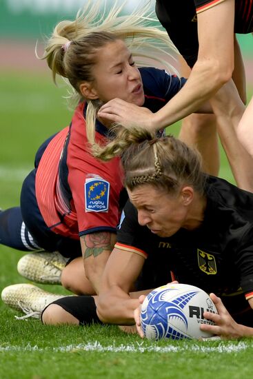 Регби-7. Женщины. Олимпийский отборочный турнир. Первый день