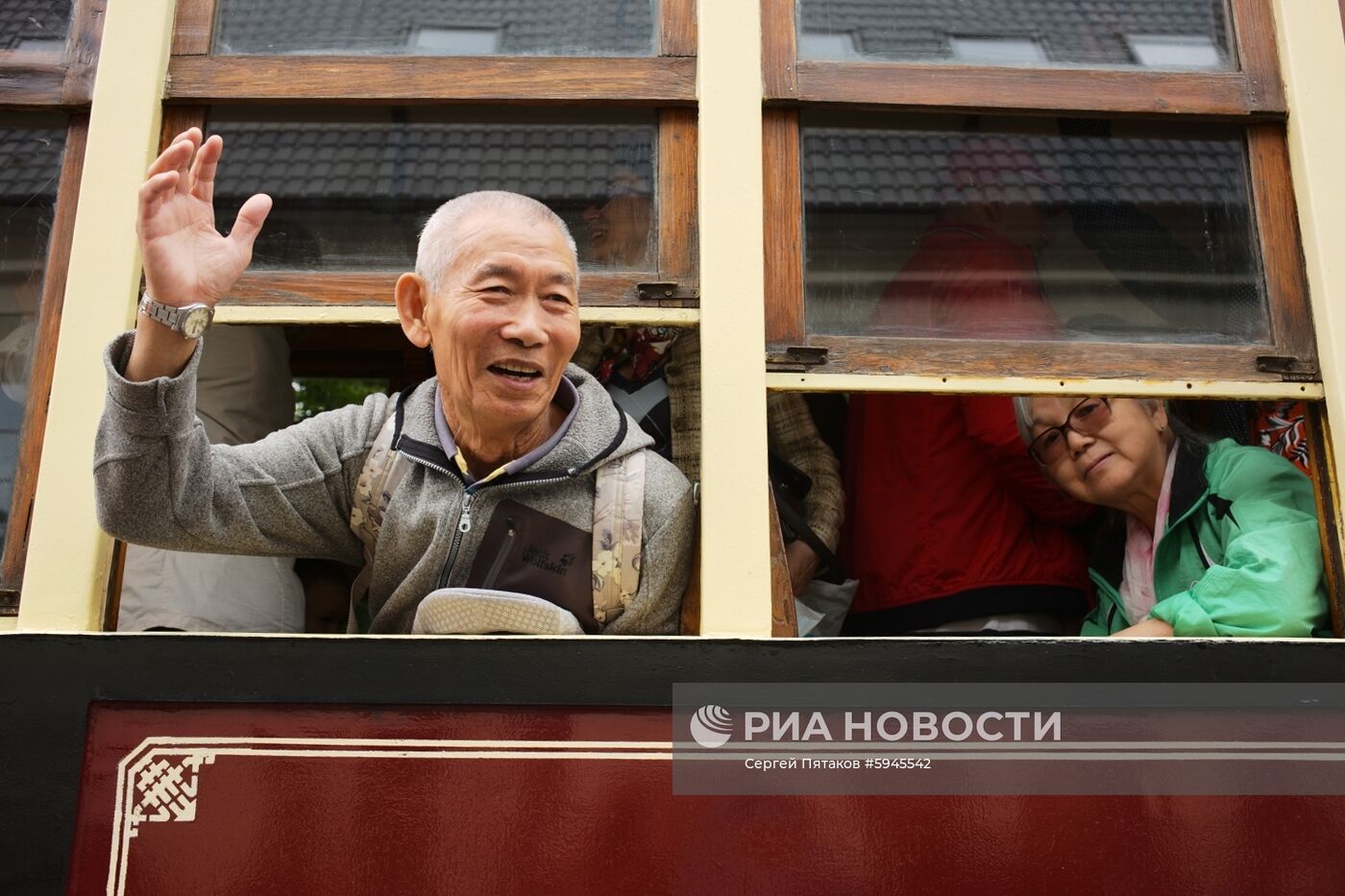 Парад трамваев в Москве