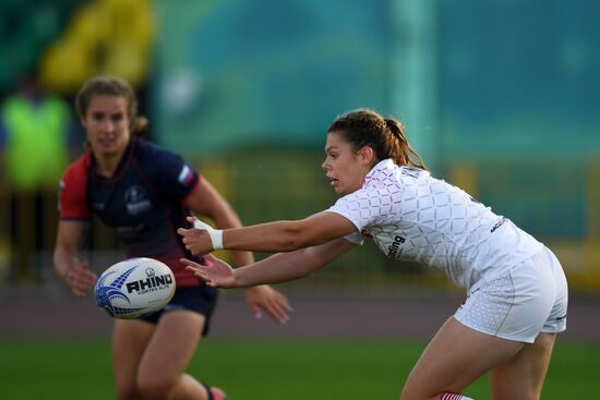 Регби-7. Женщины. Олимпийский отборочный турнир. Первый день