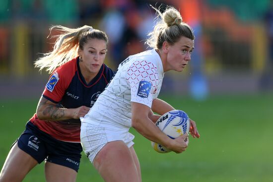 Регби-7. Женщины. Олимпийский отборочный турнир. Первый день