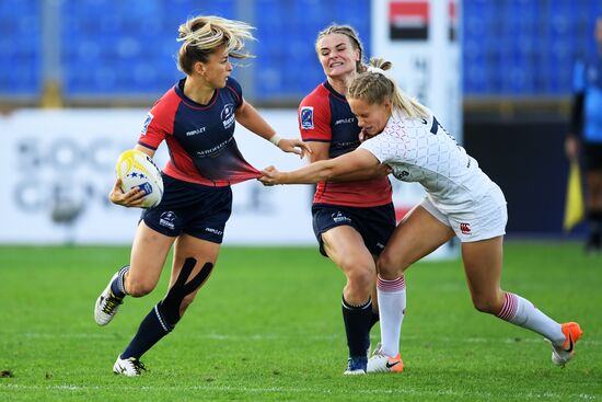 Регби-7. Женщины. Олимпийский отборочный турнир. Первый день